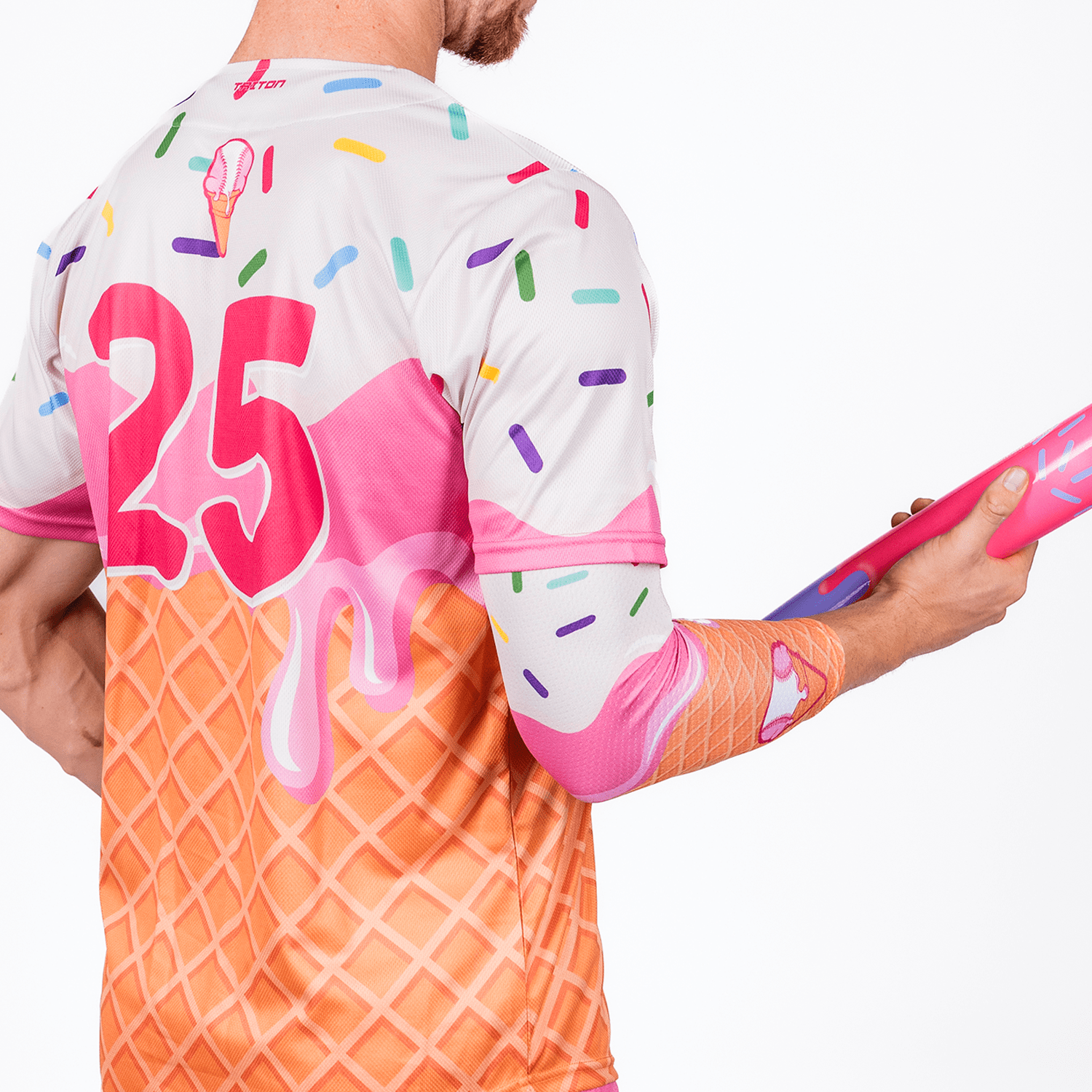 Cream City Ice Cream Baseball HyperDri Performance Compression Sleeve